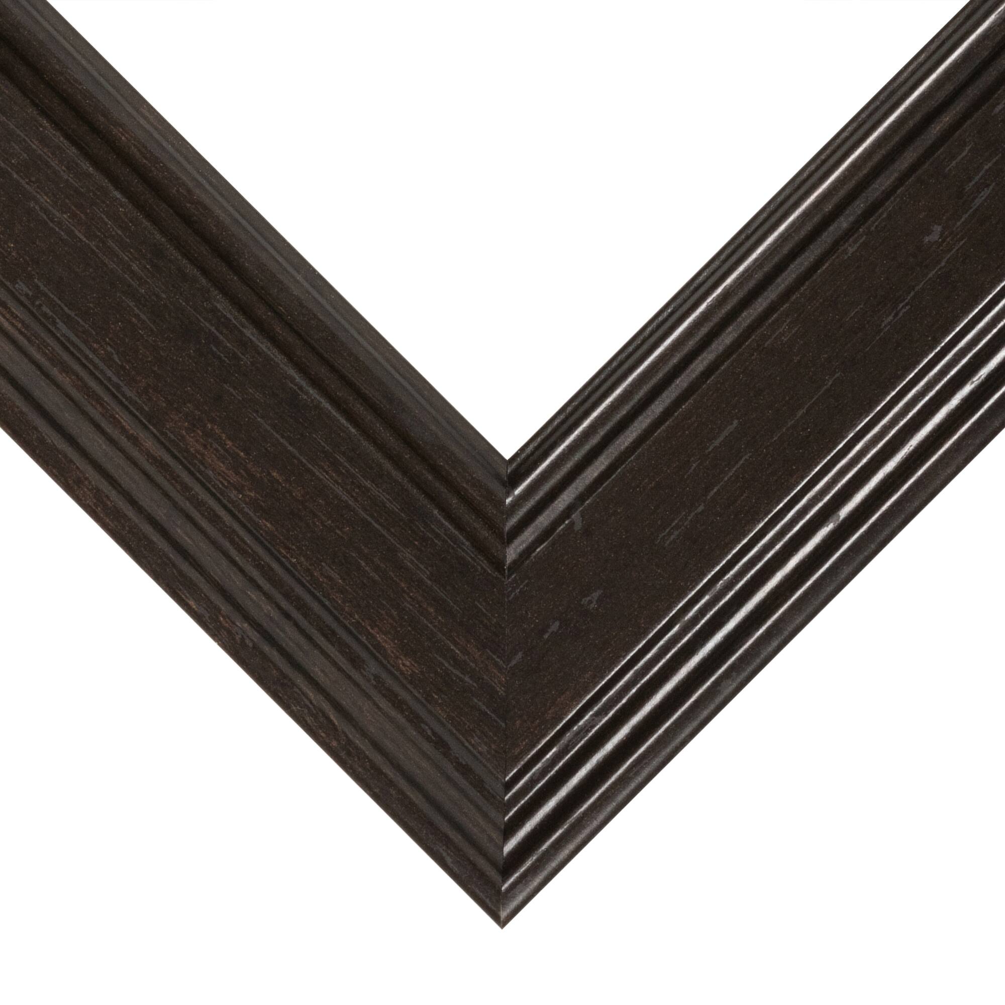 Frame USA Café Beveled Espresso Single Image Picture Frame with Mat